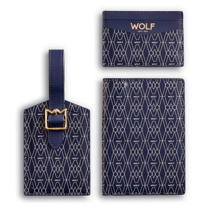 Wolf Blue Signature Passport, Card Case & Luggage Tag Gift Set 777624_3
