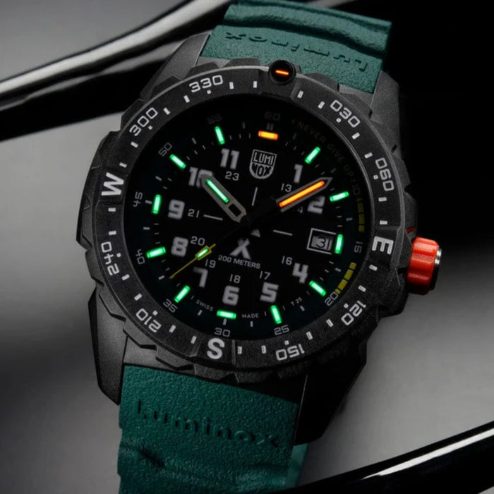 Luminox Bear Grylls Survival Mountain 43mm Lightweight Dark Green Dial Men's Watch XB.3735