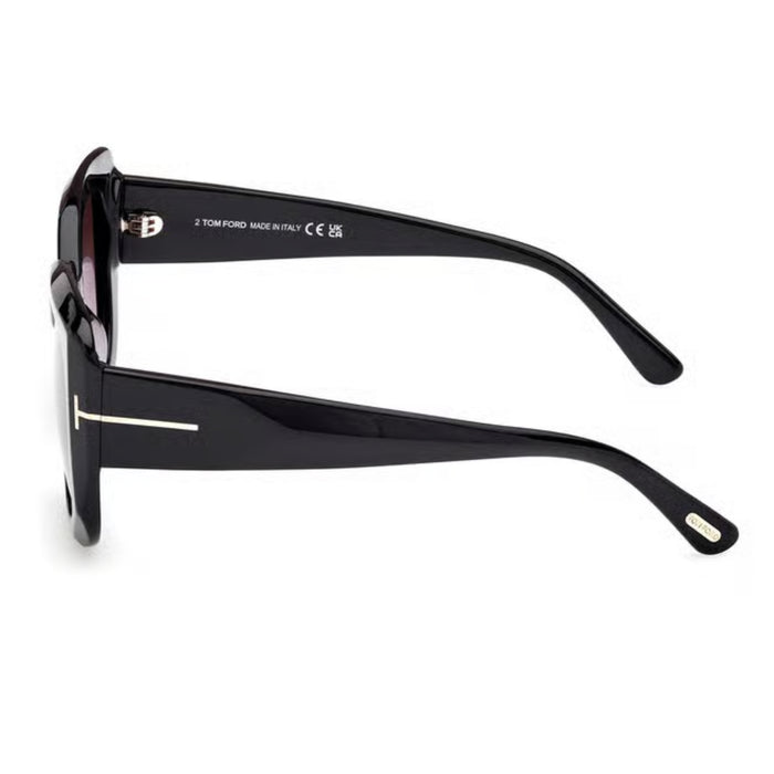 Tom Ford FT1220 Shiny Black CARLA Female Sunglasses-5201B