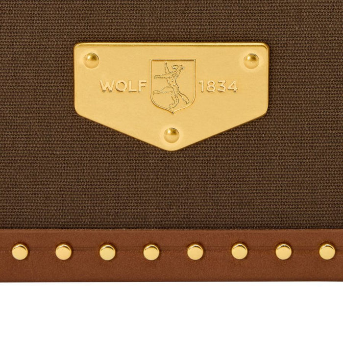 Wolf Ida Trunk Khaki Jewelry Box 190041