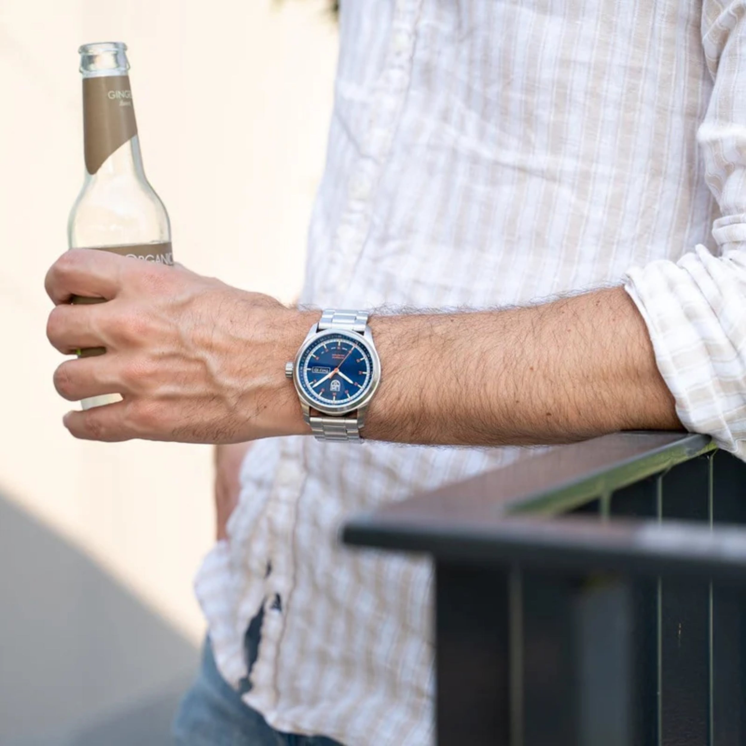 Luminox Atacama Automatic Field 44mm Sunburst Blue Dial Men's Watch XL.1904