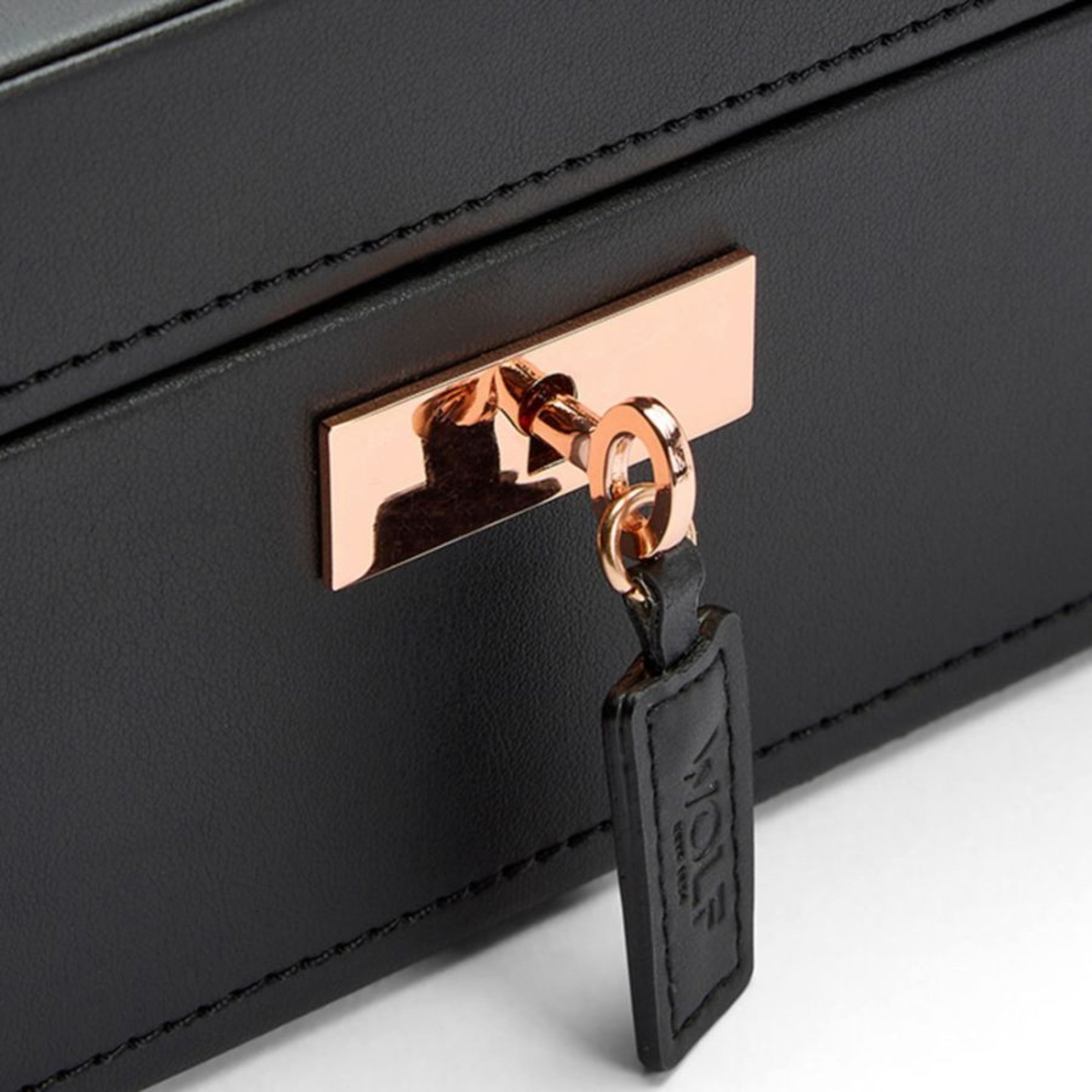 Wolf Axis 10 Piece Copper Watch Box with Drawer 488116