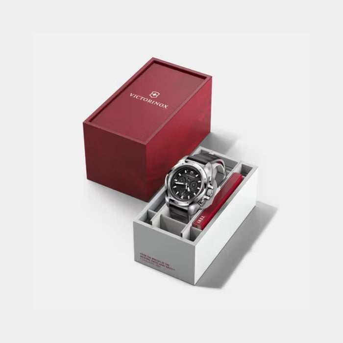 Victorinox I.N.O.X. Chrono Black Dial Men's Watch 241983