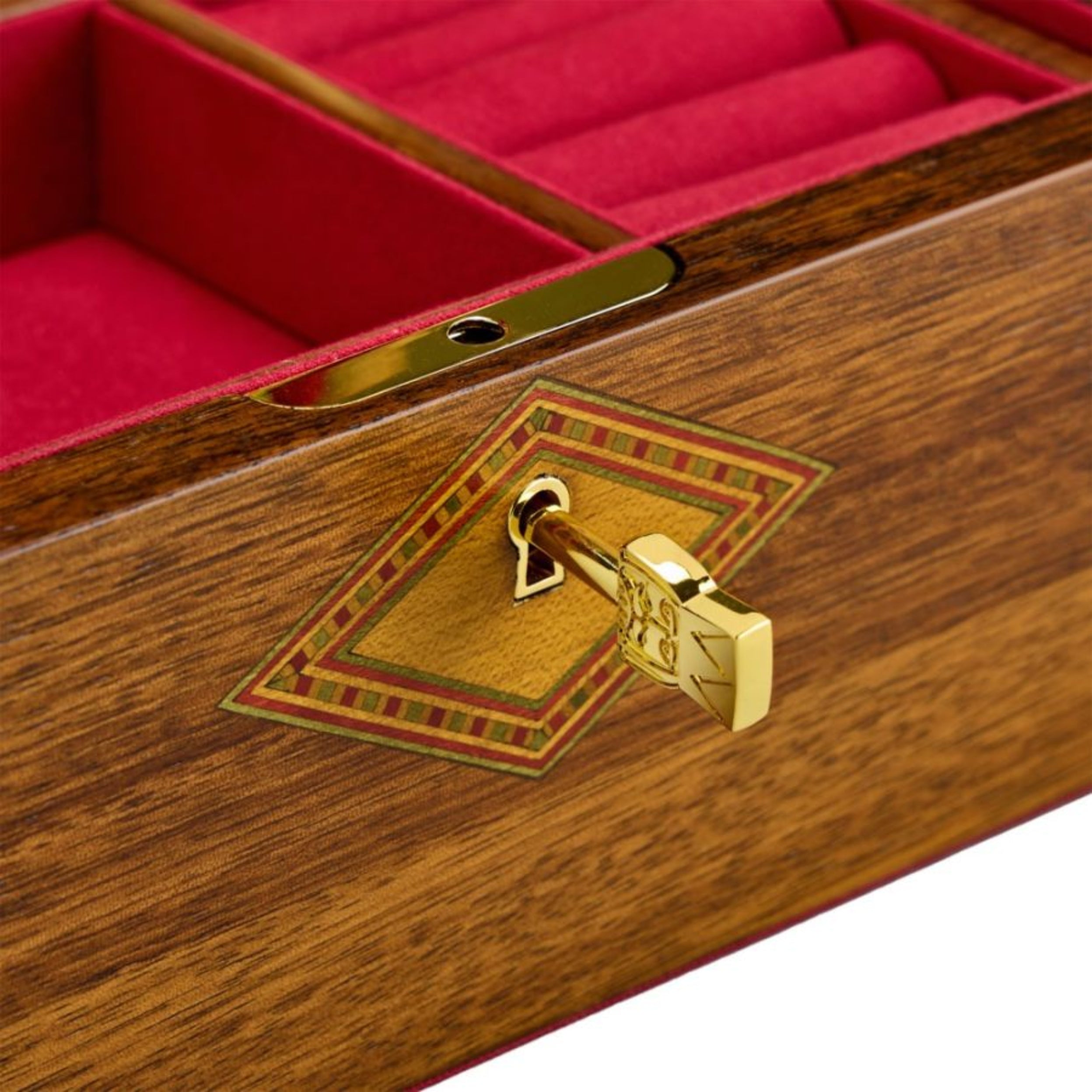 Wolf Ballet Nutcracker Walnut Wood Musical Jewellery Box 190172