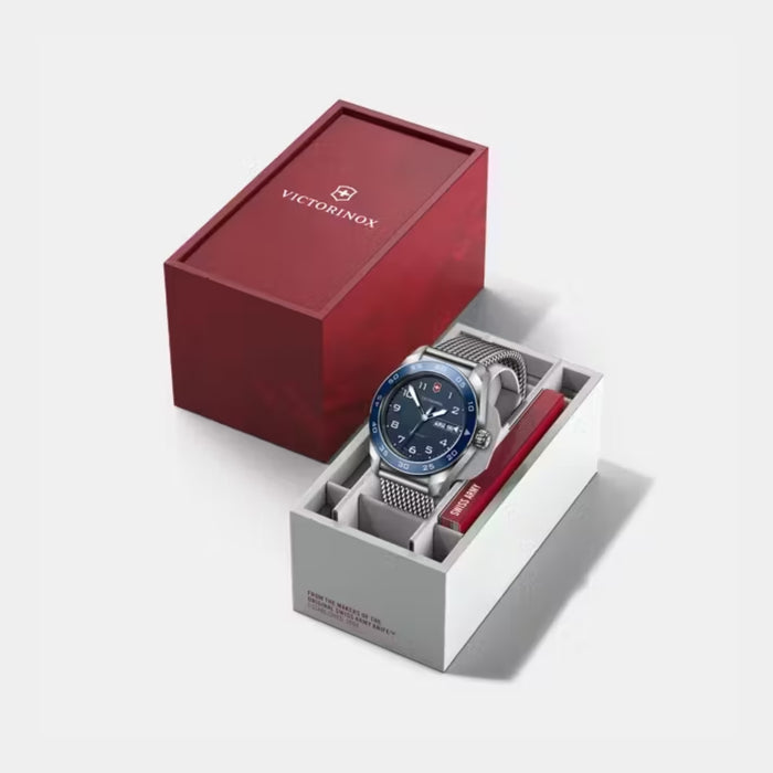 Victorinox Swiss Army Quartz Blue Matt Dial Men's Watch 242042