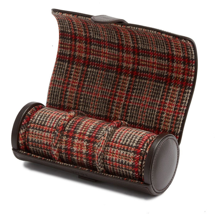 Wolf WM Brown Watch Roll with Cigar Case WM Brown Brown 800685_3