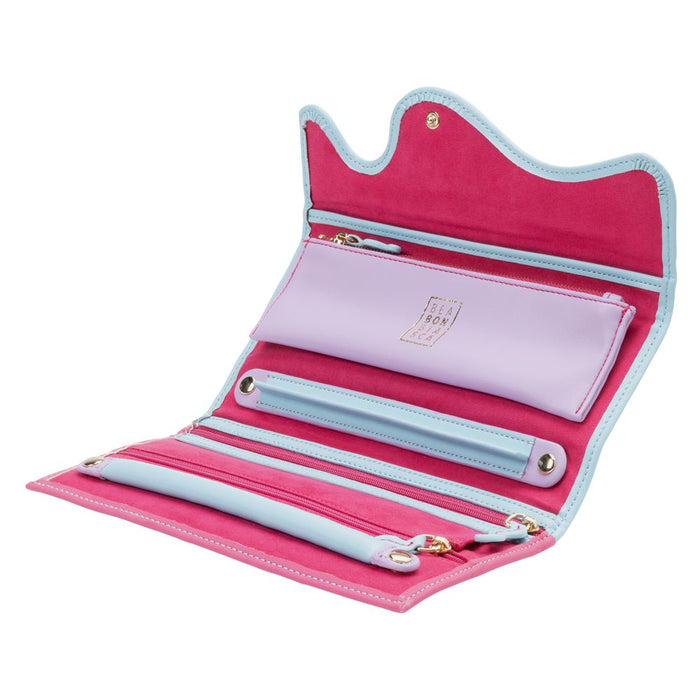 Wolf Bea Bongiasca Jewelry Roll Blue/Lilac/Pink 882013_3