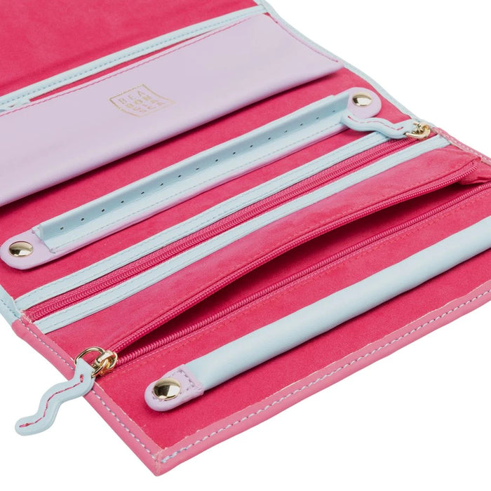 Wolf Blue/Lilac/Pink Bea Bongiasca Jewelry Roll 882013_4
