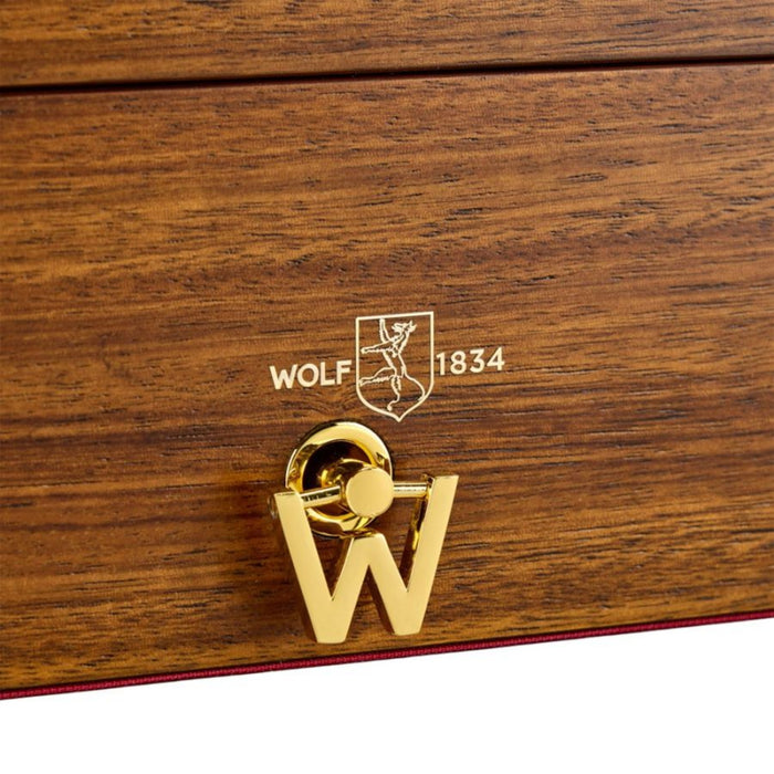 Wolf Ballet Nutcracker Walnut Wood Musical Jewellery Box 190172