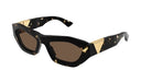 Bottega Veneta Havana Sunglasses BV1221S 002