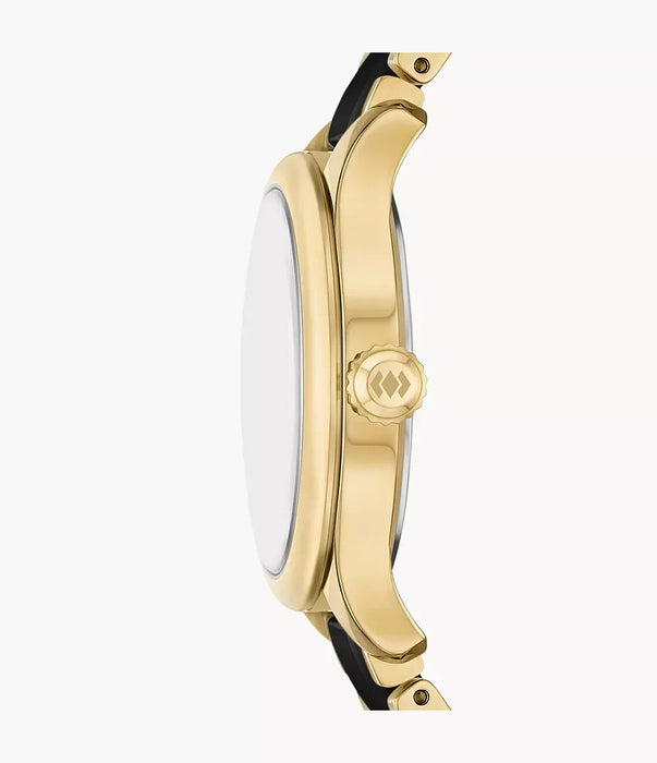 Fossil Gilmore Black Stainless Steel Women Watch Ce1132_4