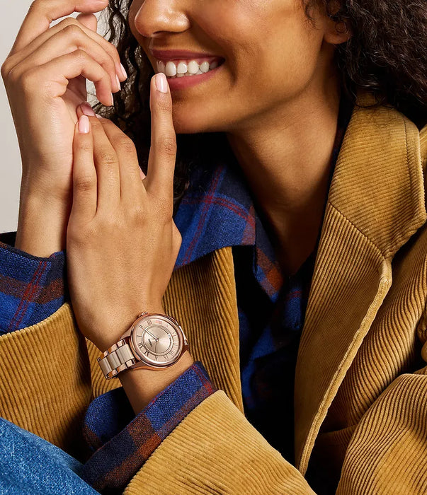 Fossil Gilmore Brown Stainless Steel Women Watch Ce1133_2