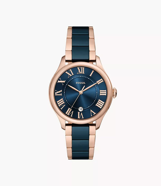 Fossil Gilmore Blue Stainless Steel Women Watch Ce1134_1