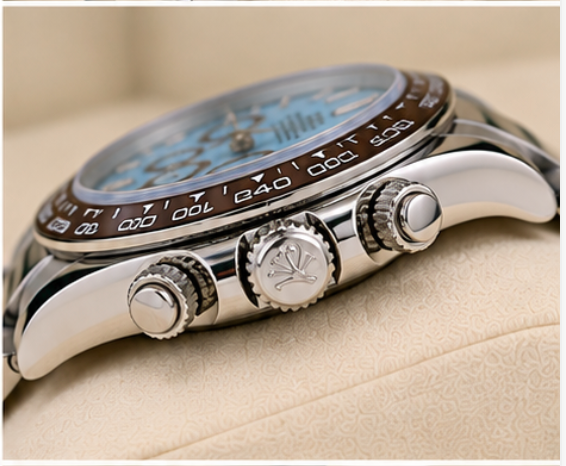 Rolex Cosmograph Daytona 126506 Platinum Ice Blue Baguette Diamond Dial 40mm 2026
