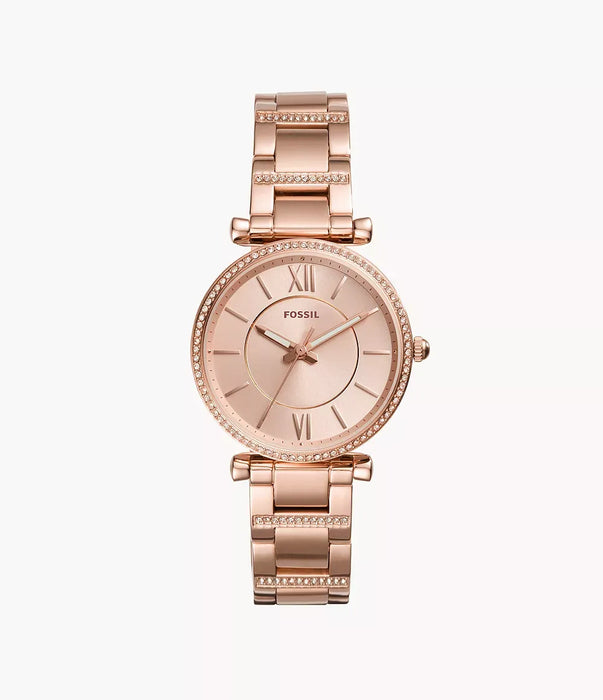 Fossil Other Rose Gold Stainless Steel Women Watch Es4301_1