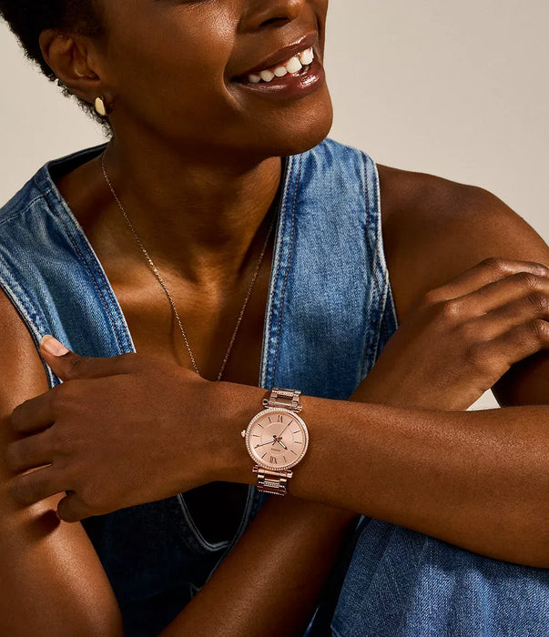 Fossil Other Rose Gold Stainless Steel Women Watch Es4301_2