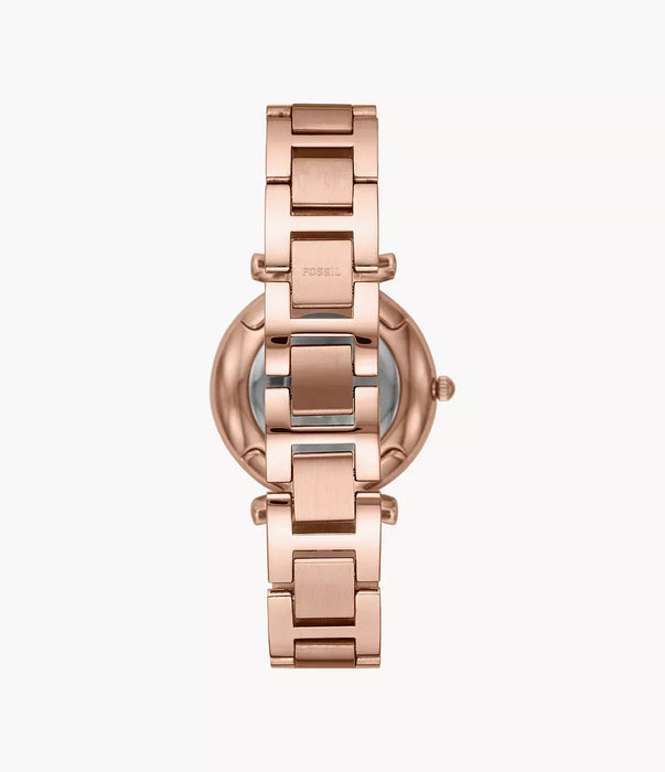 Fossil Other Rose Gold Stainless Steel Women Watch Es4301_3