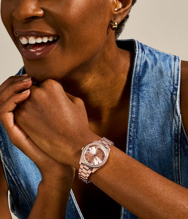 Fossil Other Rose Gold Stainless Steel Women Watch Es4318_2