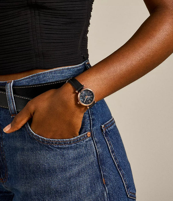 Fossil Classics Black Stainless Steel Women Watch Es4700_2