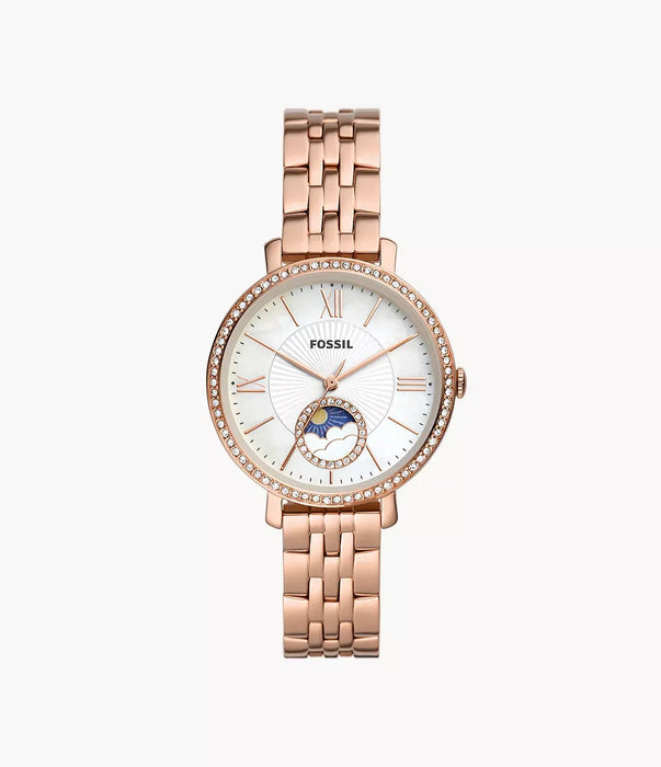 Fossil Jacqueline Mop Stainless Steel Women Watch Es5165_1