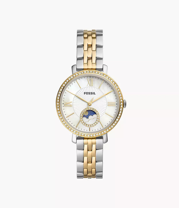 Fossil Jacqueline Mop Stainless Steel Women Watch Es5166_1