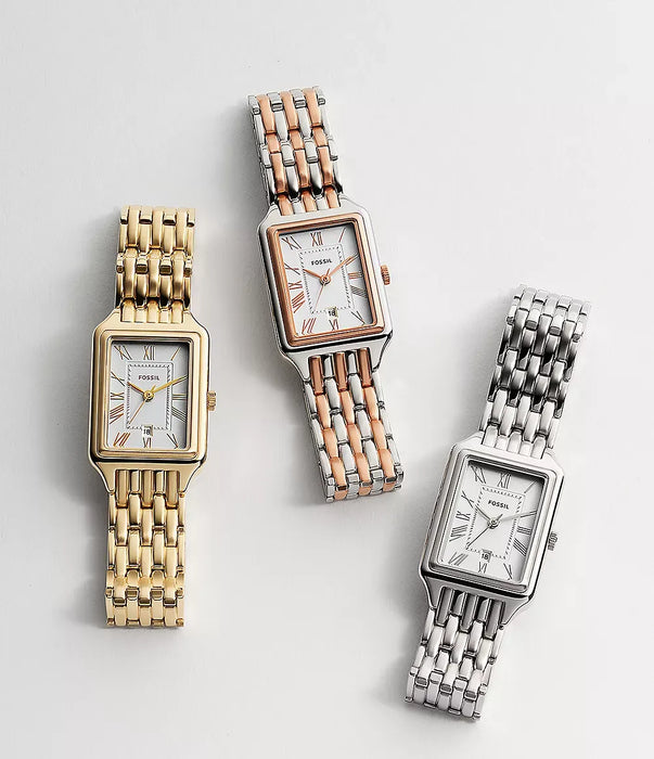 Fossil Raquel White Stainless Steel Women Watch Es5220_5