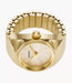 Fossil Ring Watch Gold Stainless Steel Women Watch Es5246_3