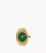 Fossil Watch Ring Green Stainless Steel Women Watch Es5308_3