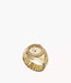 Fossil Watch Ring Gold Stainless Steel Women Watch Es5319_1
