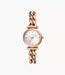 Fossil Carlie Silver Stainless Steel Women Watch Es5330_1
