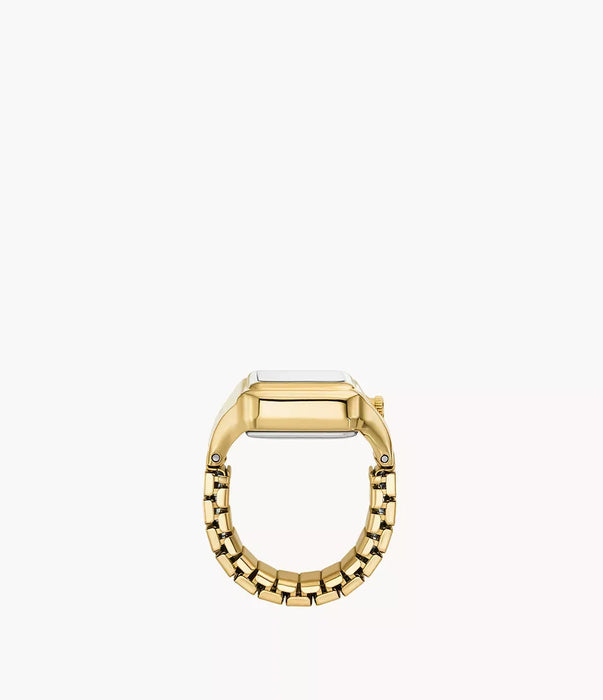 Fossil Raquel Watch Ring Gold Stainless Steel Women Watch Es5343_4