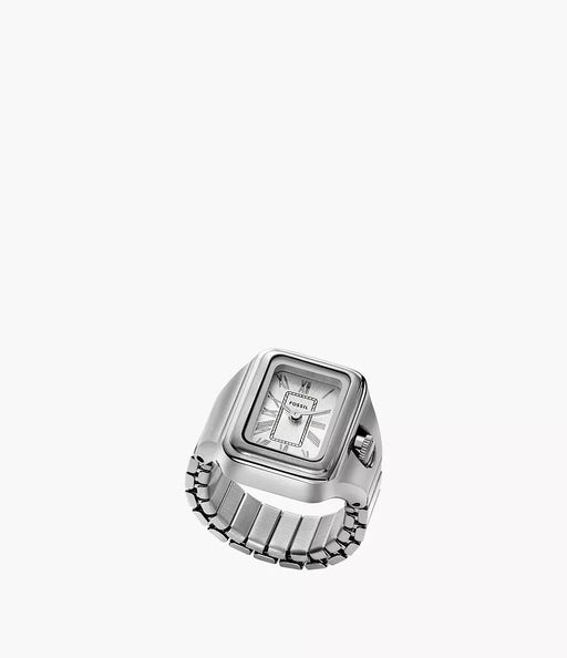 Fossil Raquel Watch Ring Silver Stainless Steel Women Watch Es5344_1