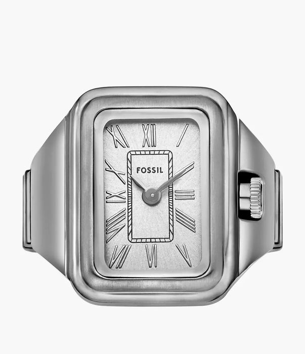 Fossil Raquel Watch Ring Silver Stainless Steel Women Watch Es5344_3