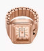 Fossil Raquel Watch Ring Rose Gold Stainless Steel Women Watch Es5345_4