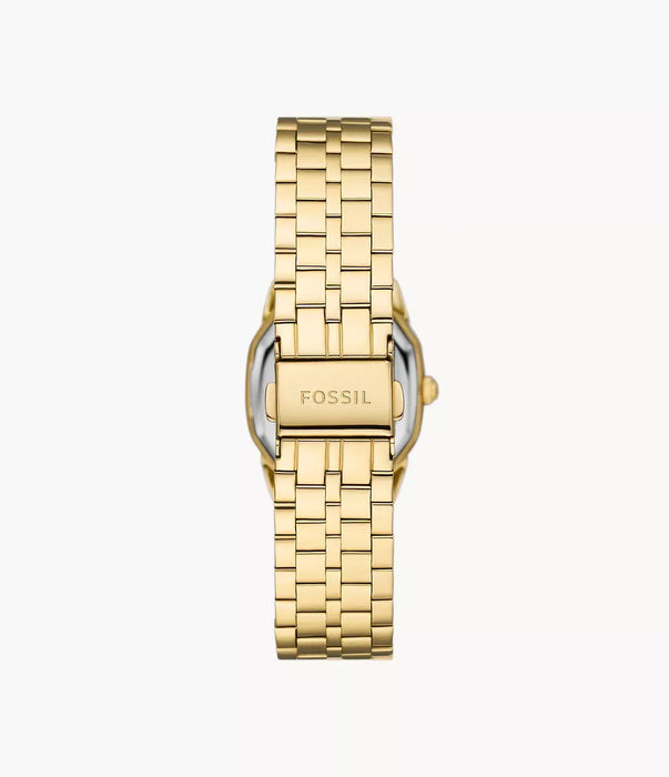Fossil Harlow Cream Stainless Steel Women Watch Es5361_4