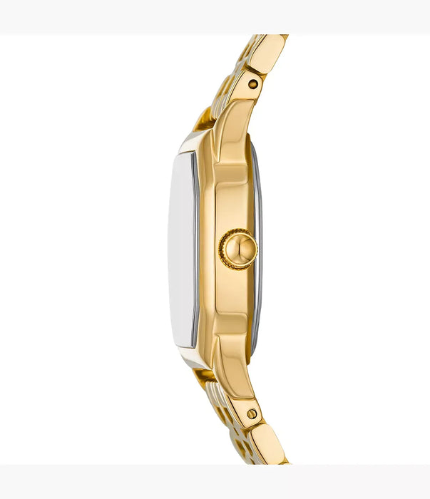Fossil Harlow Cream Stainless Steel Women Watch Es5361_6