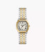 Fossil Harlow Cream Stainless Steel Women Watch Es5362_1