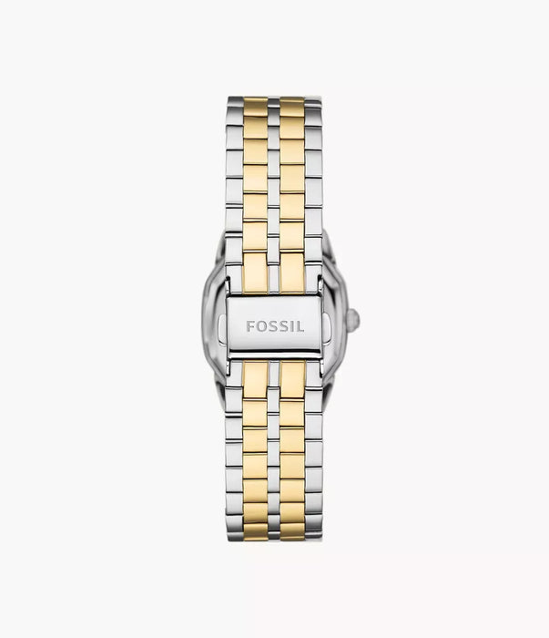 Fossil Harlow Cream Stainless Steel Women Watch Es5362_3