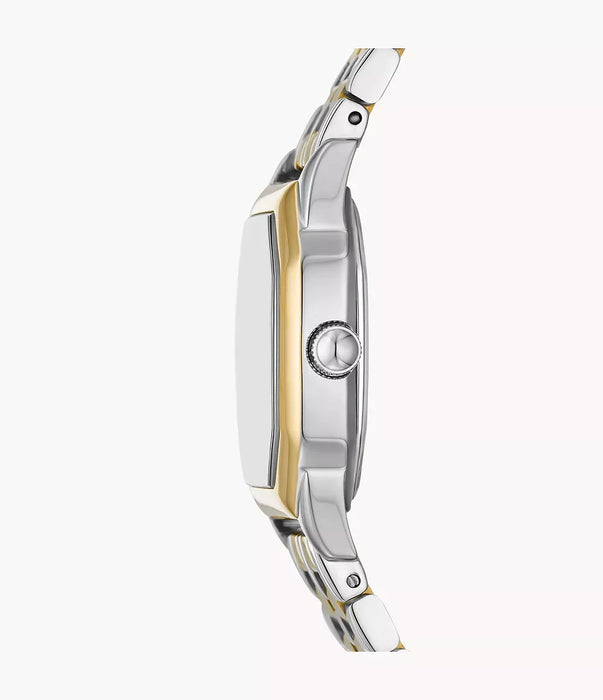 Fossil Harlow Cream Stainless Steel Women Watch Es5362_4