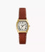 Fossil Harlow Cream Stainless Steel Women Watch Es5364_1