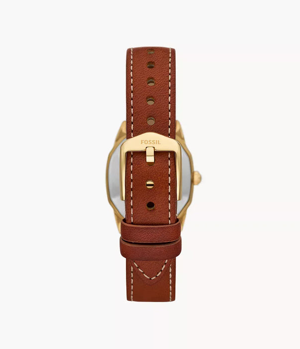 Fossil Harlow Cream Stainless Steel Women Watch Es5364_3