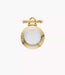 Fossil Brooch Gold Stainless Steel Women Watch Es5384_3