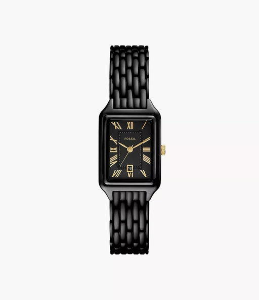 Fossil Raquel Black Stainless Steel Women Watch Es5385_1