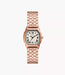 Fossil Harlow Cream Stainless Steel Women Watch Es5386_1
