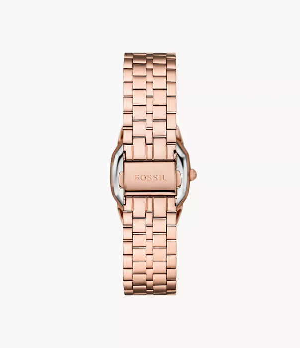 Fossil Harlow Cream Stainless Steel Women Watch Es5386_3