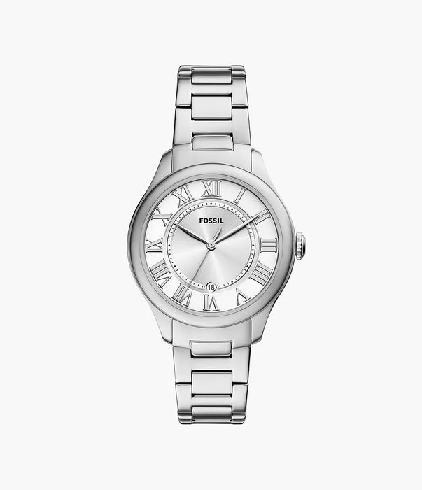 Fossil Gilmore Silver Stainless Steel Women Watch Es5393_1