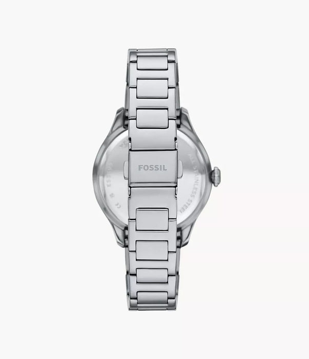 Fossil Gilmore Silver Stainless Steel Women Watch Es5393_3