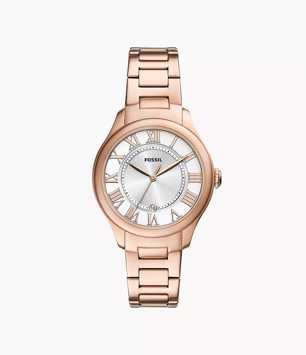 Fossil Gilmore Silver Stainless Steel Women Watch Es5394_1