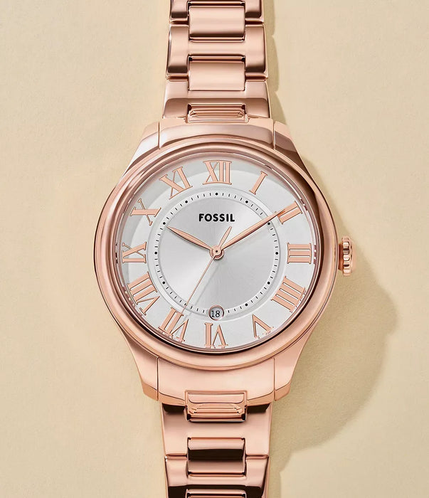 Fossil Gilmore Silver Stainless Steel Women Watch Es5394_5