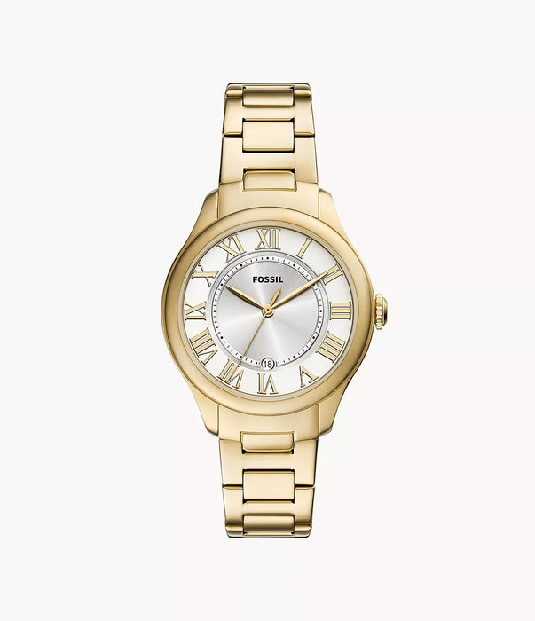 Fossil Gilmore Silver Stainless Steel Women Watch Es5395_1